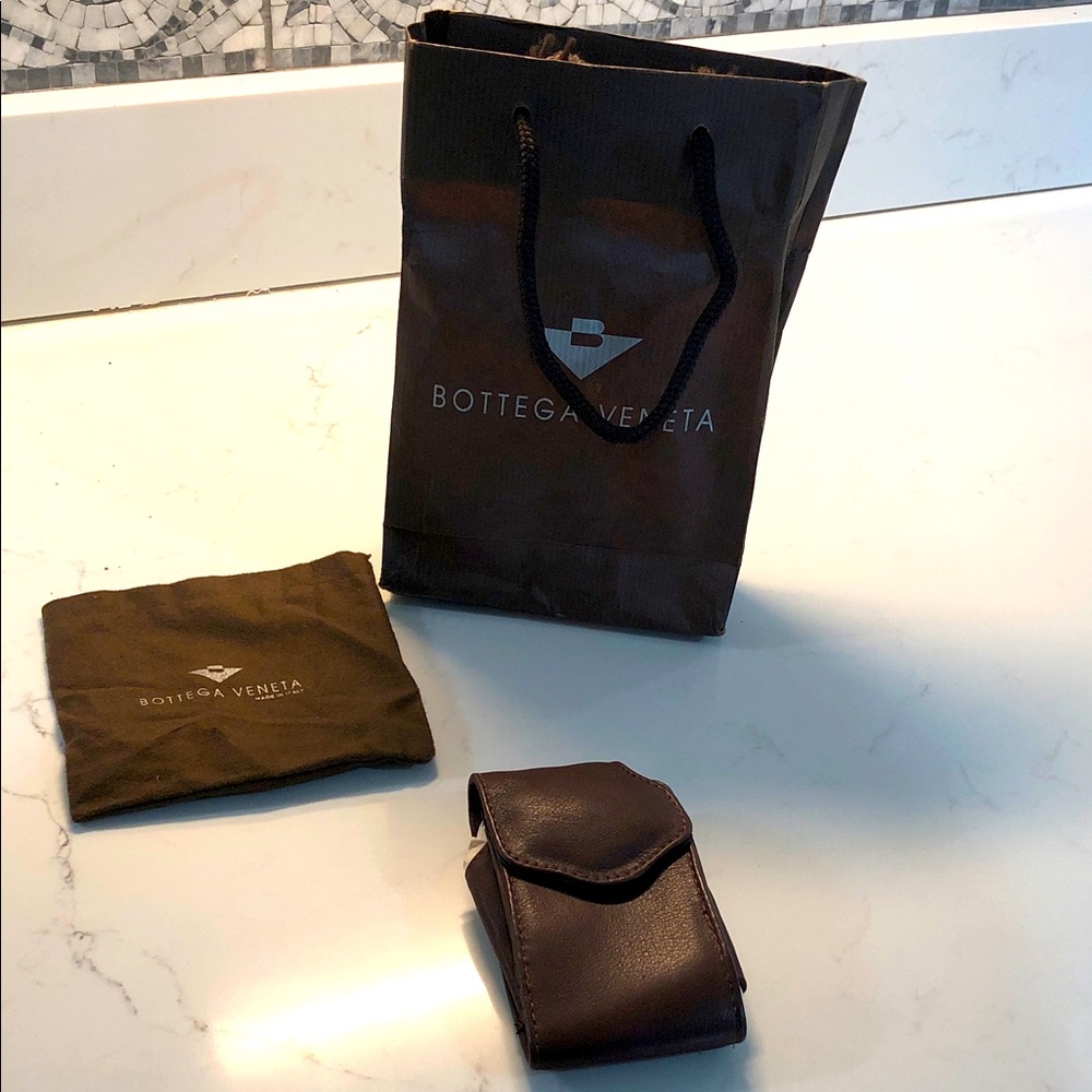 Bottega Veneta small Brown Paper Bag with small dust cover